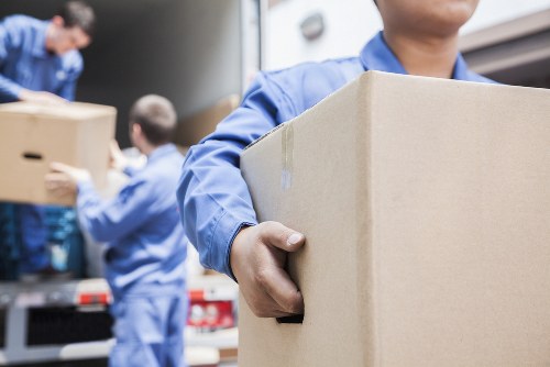 Professional movers assisting with home relocation in Brixton