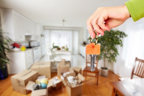 Professional removalists packing a house in Brixton