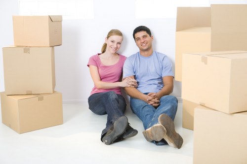 Professional packing team at Storage Brixton