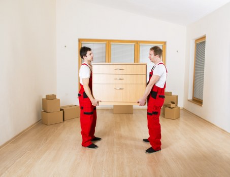 Customer selecting a moving truck at Brixton storage center